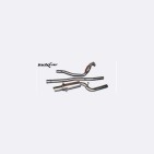 Ligne Echappement Groupe N Inoxcar Subaru Impreza (mk2) STI 2.0 Turbo 265cv - avec cata sport