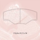 Plaquettes CARBONE LORRAINE - 5003W48T16