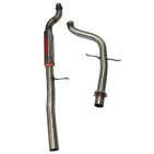 Tube Intermédiaire inox RC Racing Peugeot 406 coupé 2.0 16v - Avec silencieux