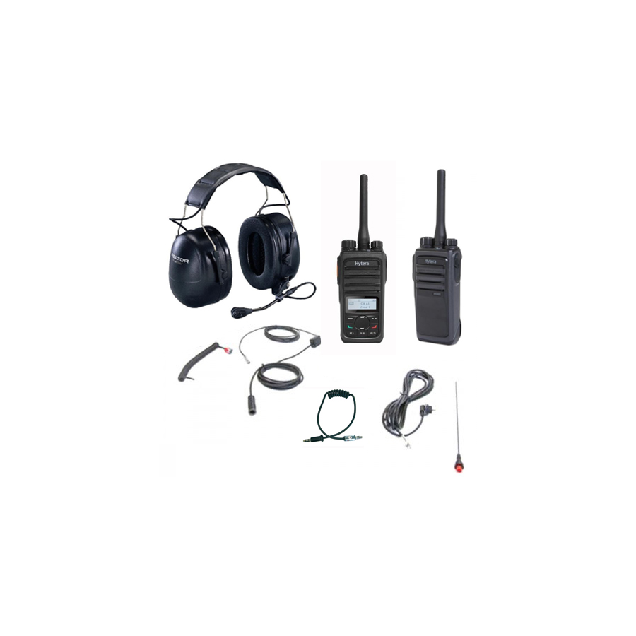 Kit radio Hytera Complet Stand 2 ou 3 voitures