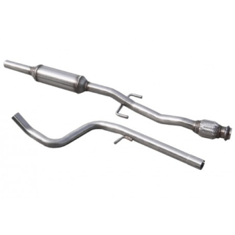 Tube Intermédiaire inox INOXCAR Citroën DS3 1.6 Turbo (155cv) - avec silencieux