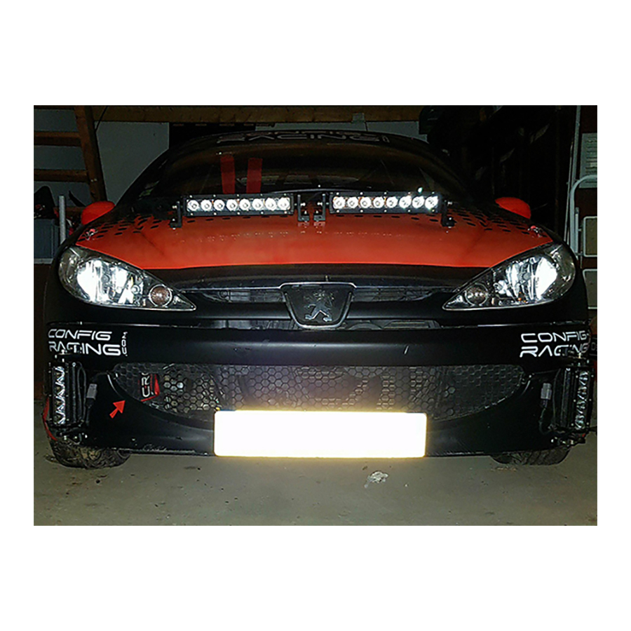 Pack 2 rampes de 4 Modules + 2 rampes de 8 modules LED RACING Pro SW