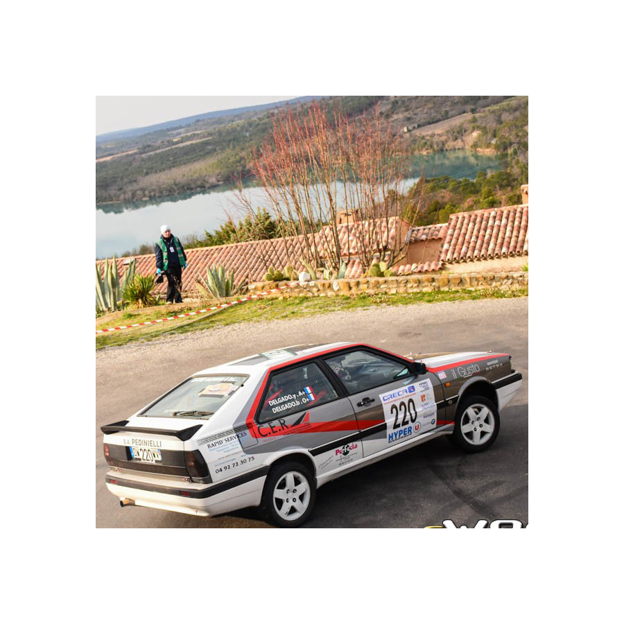 Vitre avant Makrolon Audi Quattro coupé