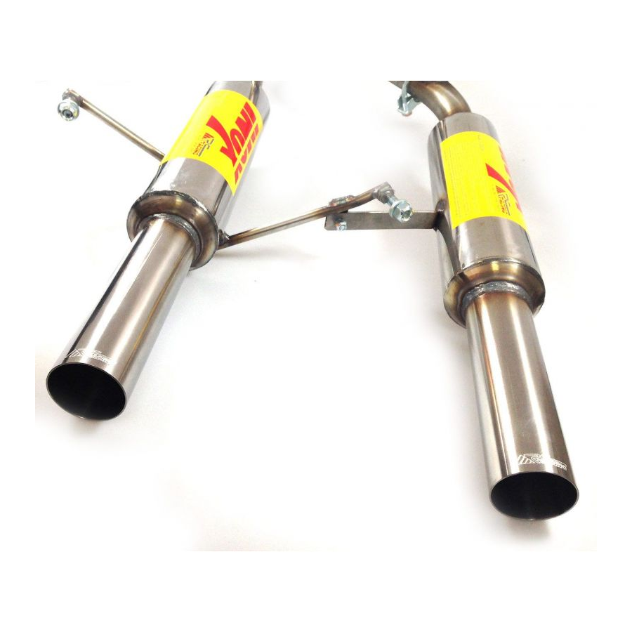 Silencieux inox Groupe N RC Racing Renault Clio 2 RS