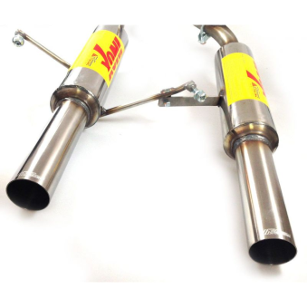 Silencieux inox Groupe N RC Racing Renault Clio 2 RS