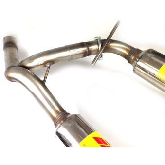 Silencieux inox Groupe N RC Racing Renault Clio 2 RS