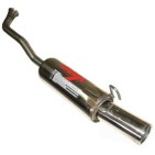 Silencieux inox RC Racing Renault R19 1.8 16v - Diamètre 73