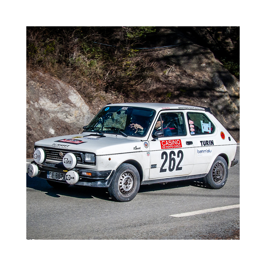 Lunette arrière Makrolon Fiat 127