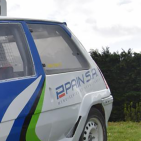 Custode arrière Makrolon Renault Super 5 GT Turbo