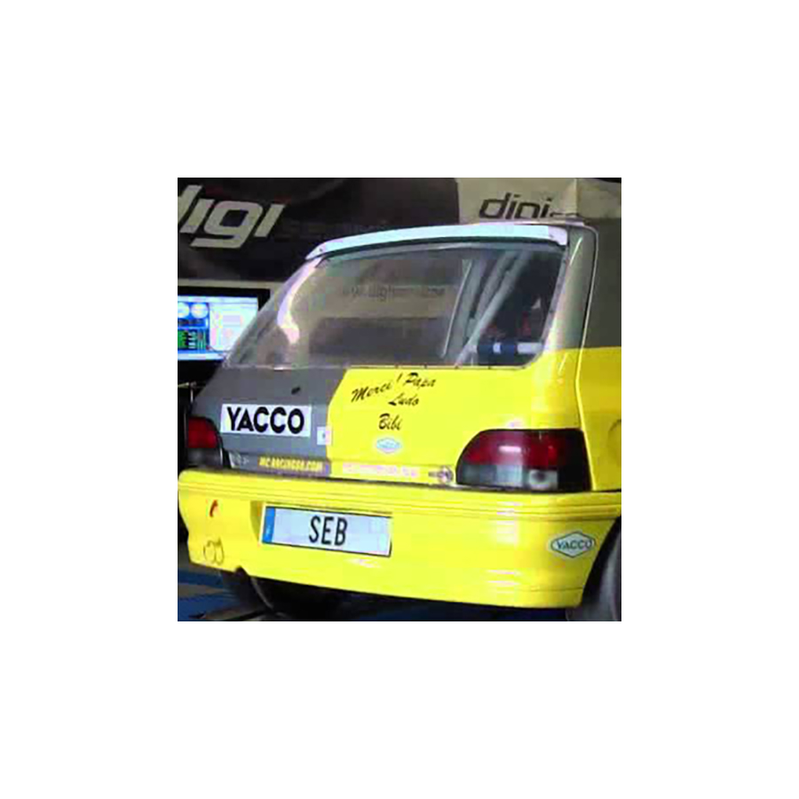 Lunette arrière Makrolon Renault Clio 1