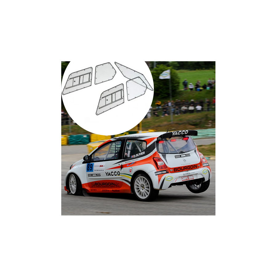 Kit Makrolon Renault Twingo 2 RS - 5mm