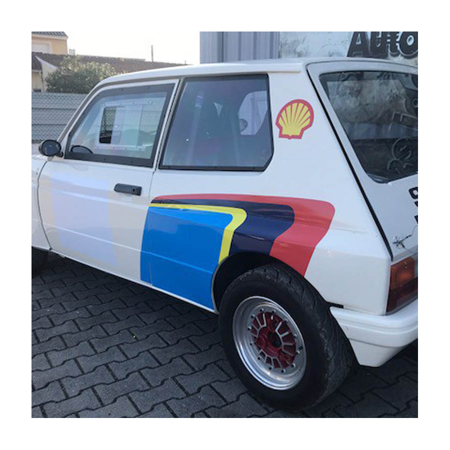 Vitre arrière latérale Makrolon Talbot Samba