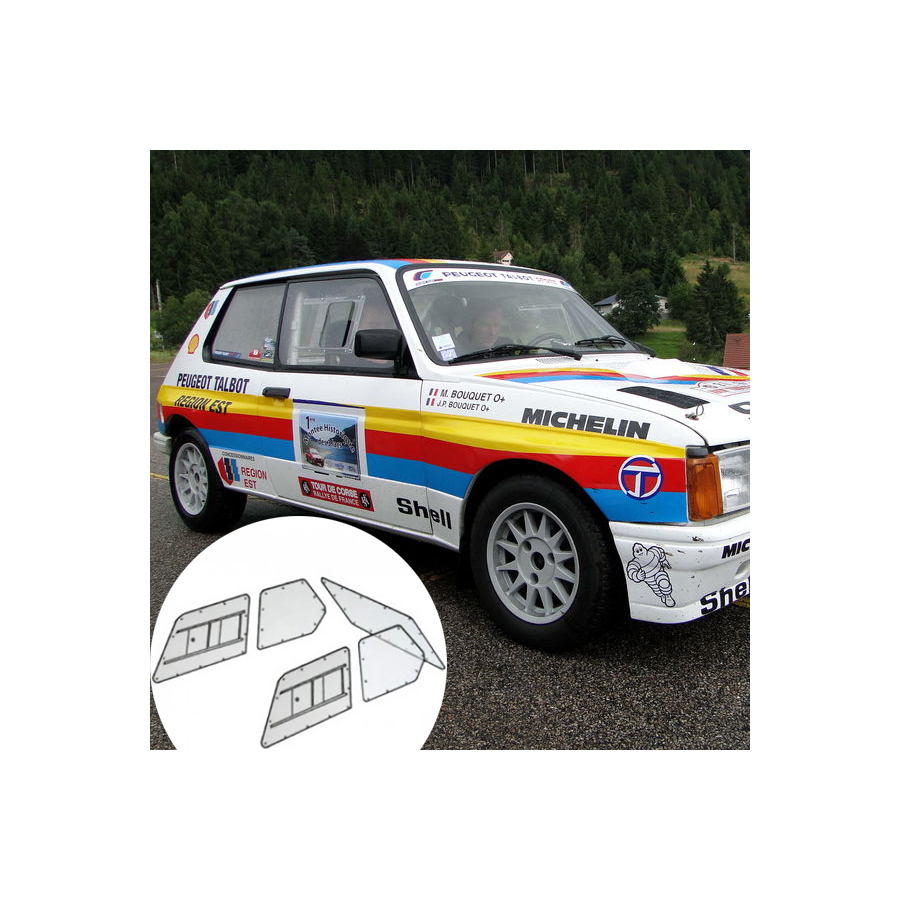 Kit Makrolon Talbo Samba Coupé - 5mm