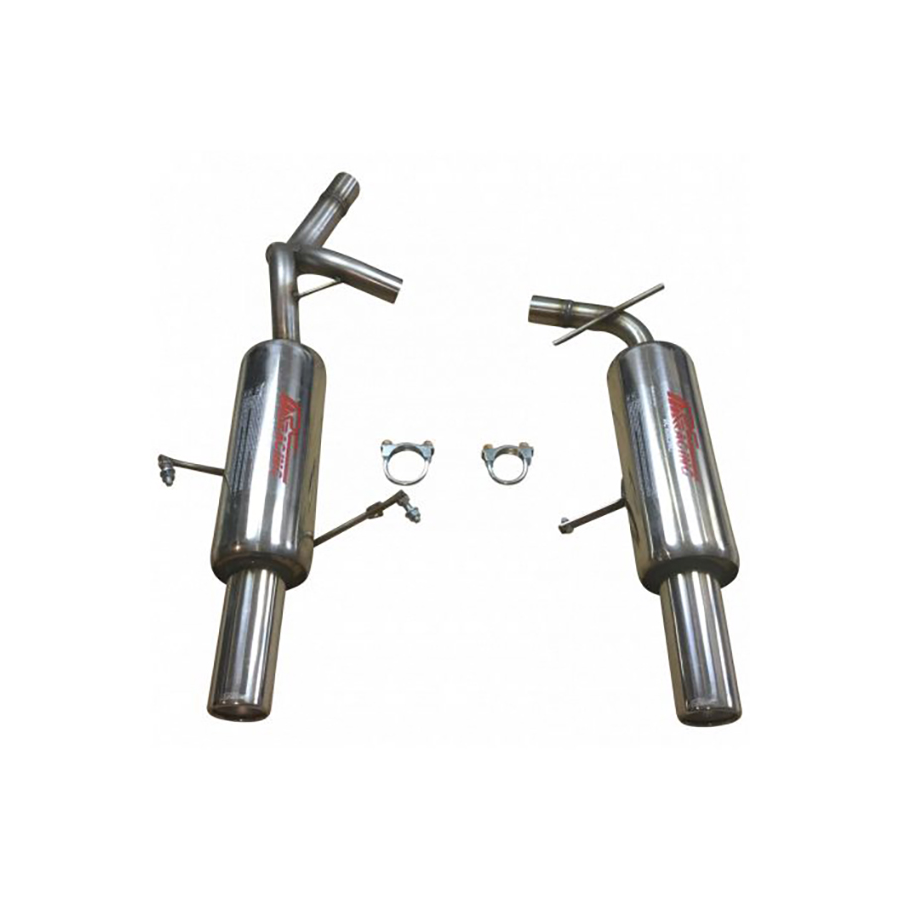 Silencieux inox RC Racing Renault Clio 2 RS phase 3 - 182cv