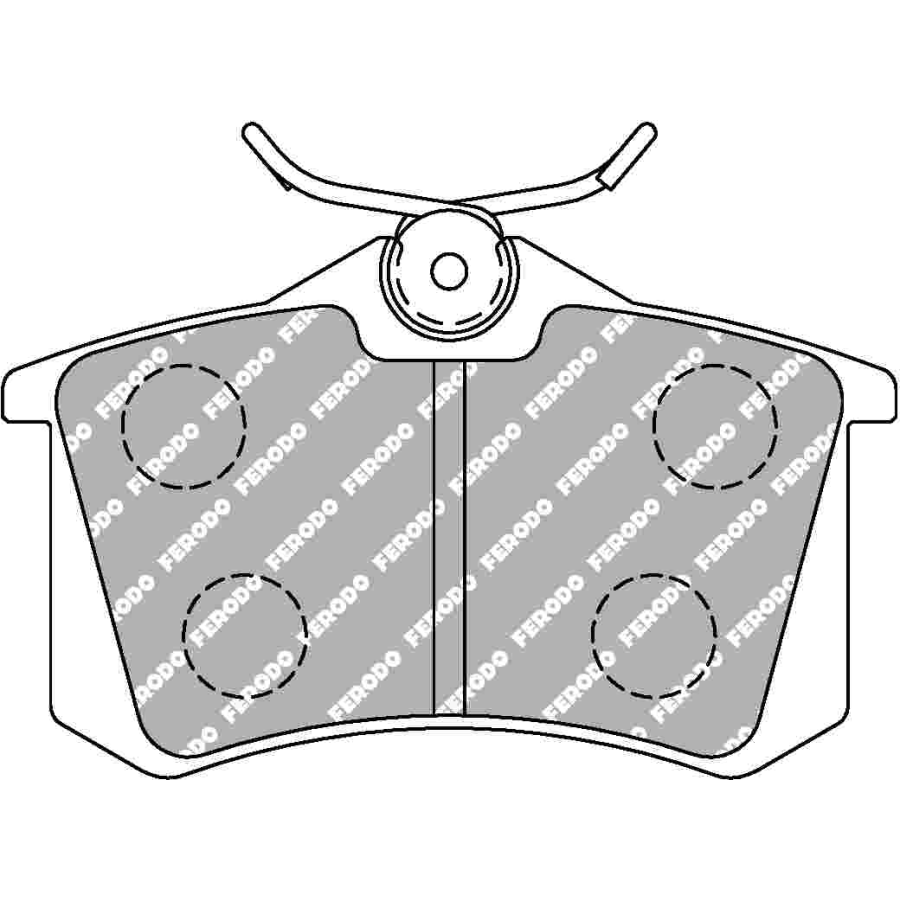Plaquettes Ferodo Racing Renault Mégane 3 RS