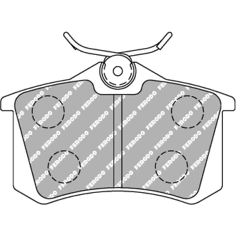 Plaquettes Ferodo Racing Renault Mégane 3 RS
