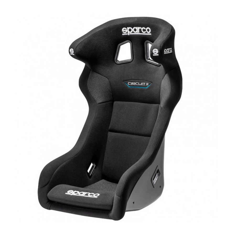 Baquet SPARCO Circuit 2 LF - FIA