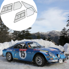 Kit Makrolon Alpine A110 - F2000
