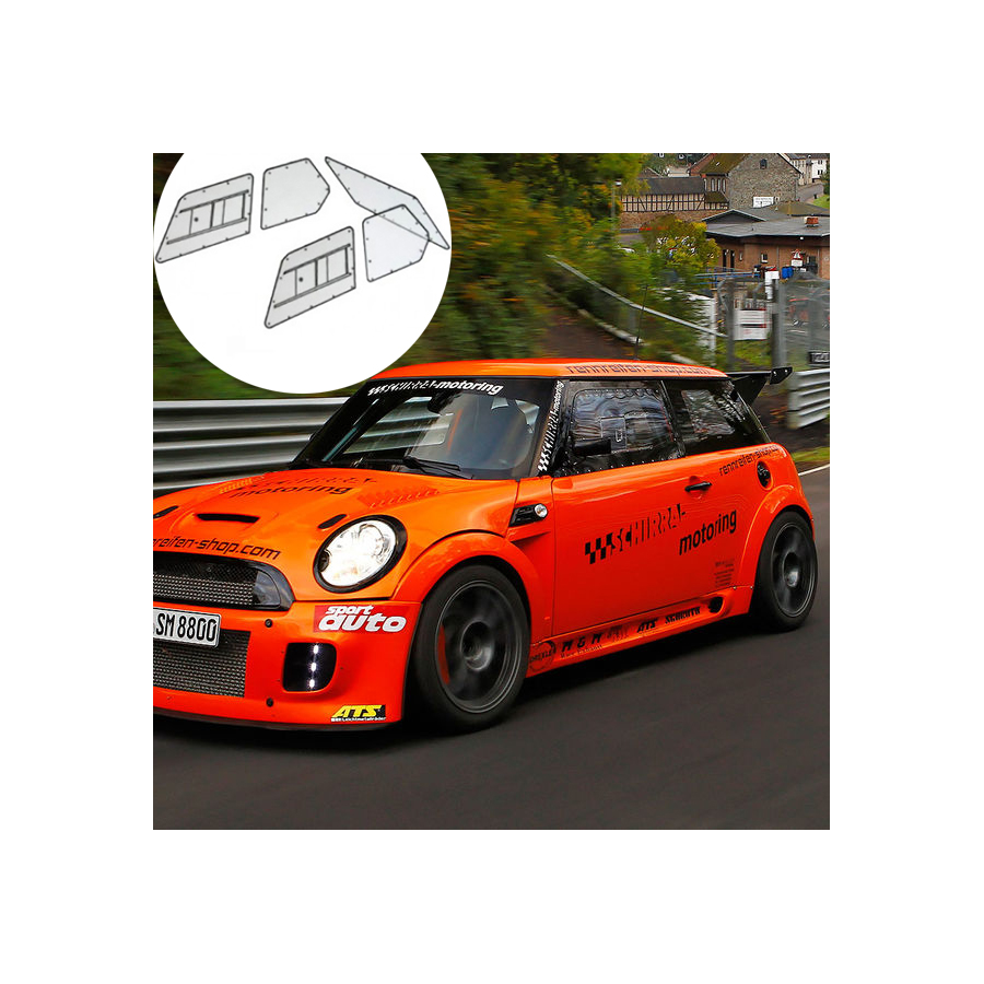 Kit Makrolon Mini Cooper R56 - 5mm 