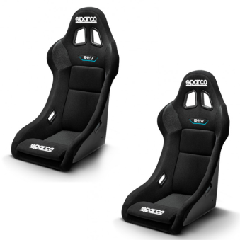 Baquet Sparco FIA REV QRT - Pack de 2 