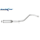 Tube Intermédiaire inox INOXCAR Peugeot 306 S16 - avec silencieux