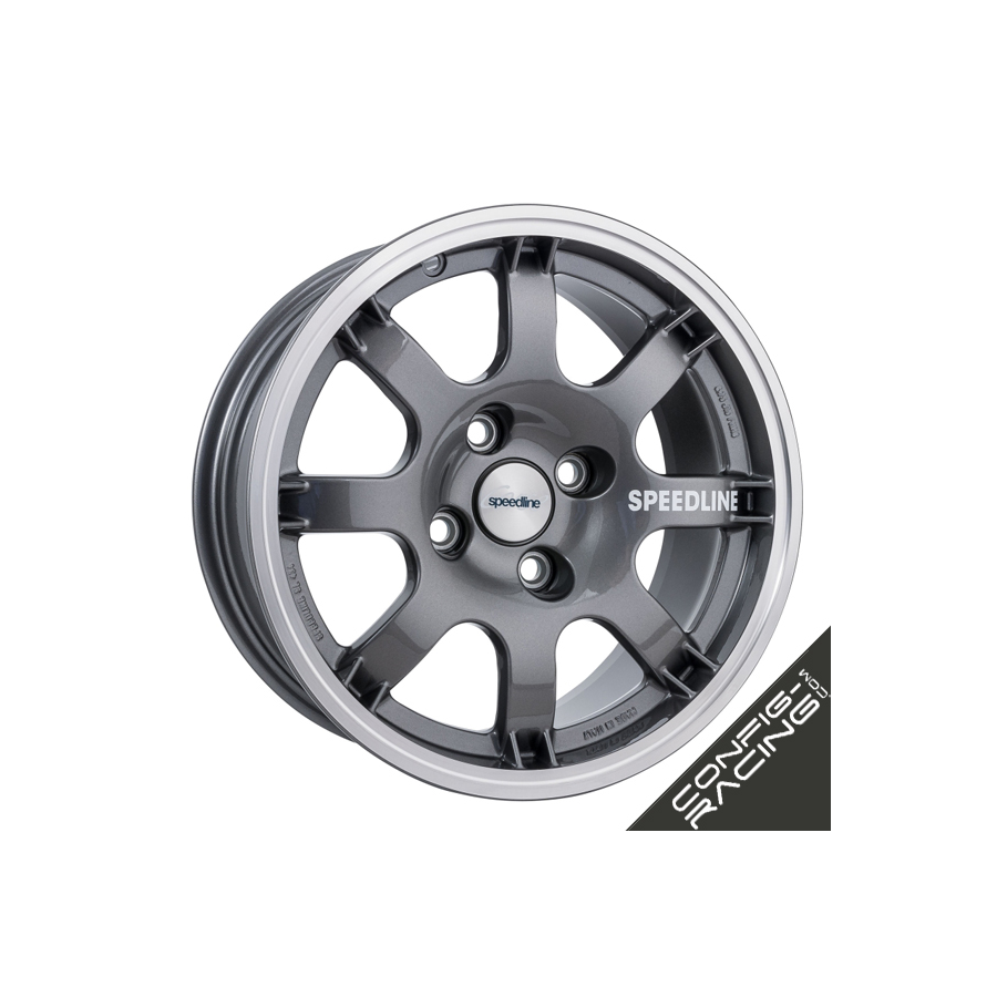 Jante Speedline SL434 PTS 15" - Anthracite 