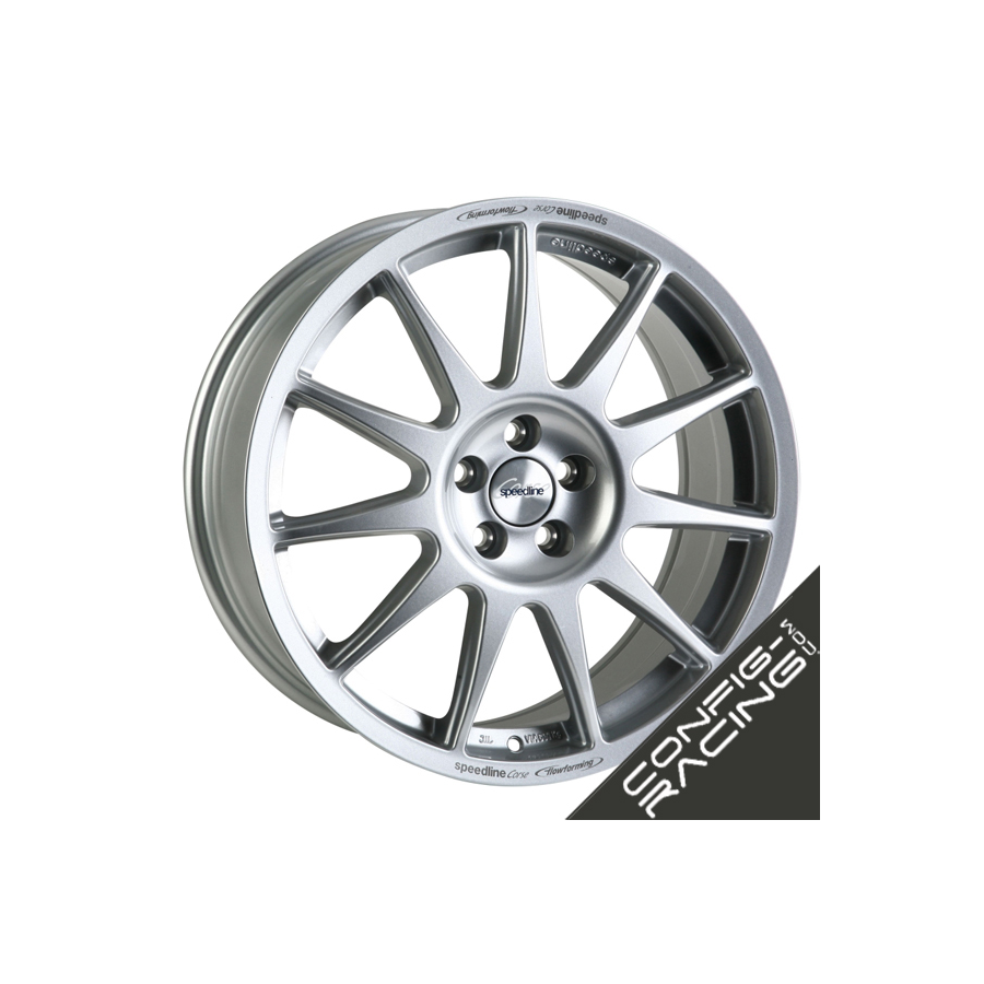 Jante Speedline Turini Type 2120 Renault Clio 2 Ragnotti 7x16" - Gris argent 