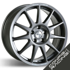 Jante Speedline Turini Type 2120 Peugeot 208 R5 8x18 - Anthracite