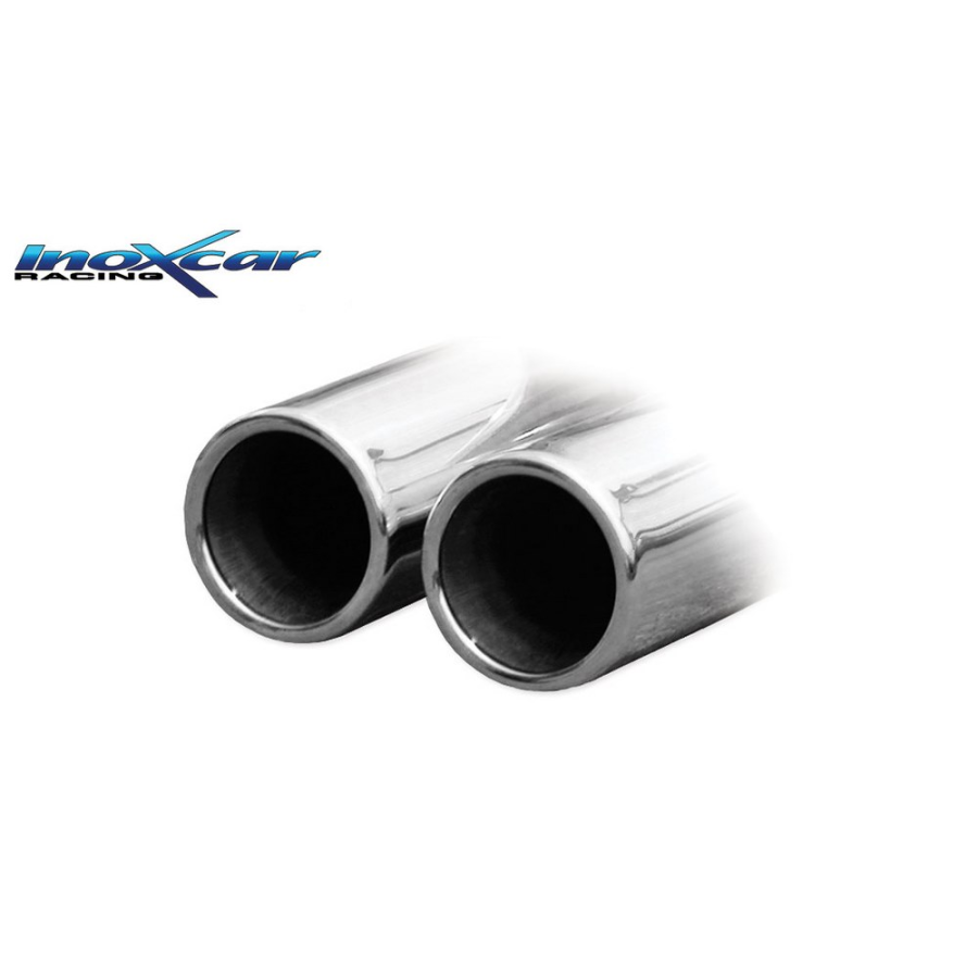 Silencieux Inox Inoxcar Audi A3 (8L) 1.8/1.8/20V (125cv) - 2x80 