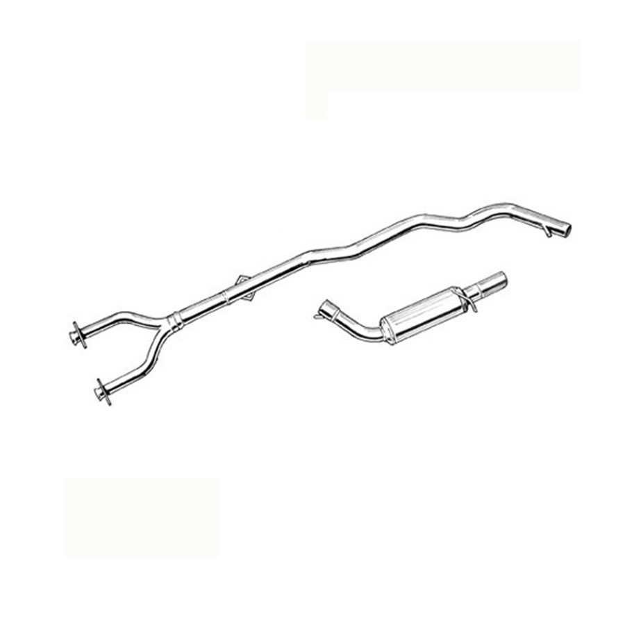 Ligne ?chappement Groupe N Acier Ford Sierra Cosworth 2WD 