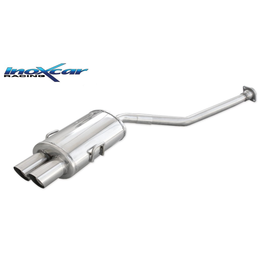 Silencieux Inox Inoxcar BMW E36 320i - 2x80 racing 