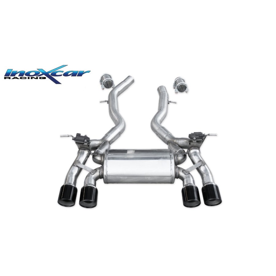 Silencieux ? valve Inoxcar BMW F28 M4 coup? 3.0 - sortie droite et gauche 