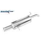 Silencieux Inox Inoxcar Citroen C2 VTS 1.6 16v (125cv) - sortie 76mm Rétro style