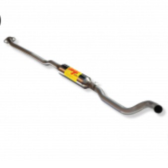 Tube Interm?diaire inox RC Racing Renault 19 1.8 16v - avec silencieux 