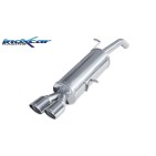 Silencieux Inox Inoxcar Citroen DS3 1.6 Turbo Racing (207cv) - double sortie 80mm X-race