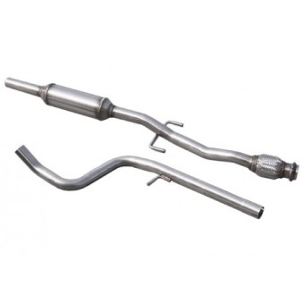 Tube Intermédiaire inox INOXCAR Citroën DS3 1.6 Turbo (155cv) - avec silencieux