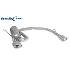 Silencieux Inox Inoxcar Citroen Saxo 1.6 16v VTS (118cv) - Duplex 1x120x80