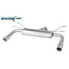 Silencieux Inox Inoxcar Fiat 124 1.4 Turbo - sortie 80mm