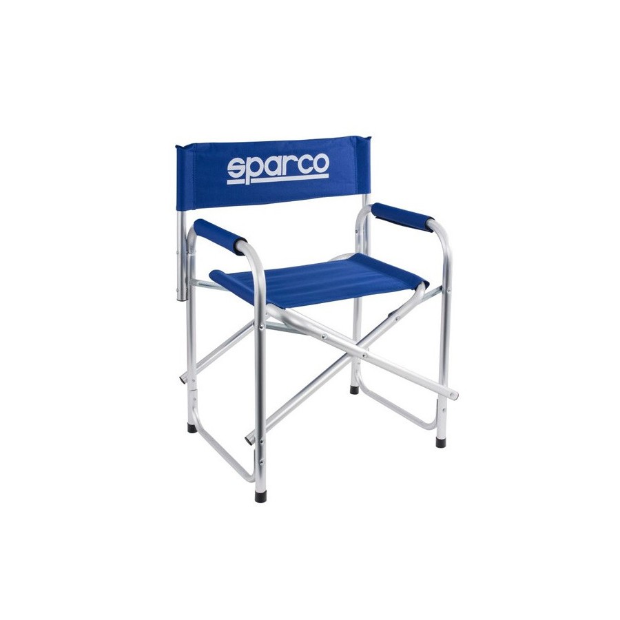 Fauteuil pliable Sparco bleu 