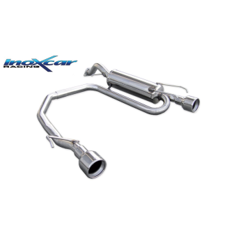 Silencieux Inox Inoxcar MG ZR 160 - sortie droite et gauche 102mm 