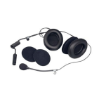 Kit micro + haut parleurs Stilo avec coquilles anti-bruit pour casque jet