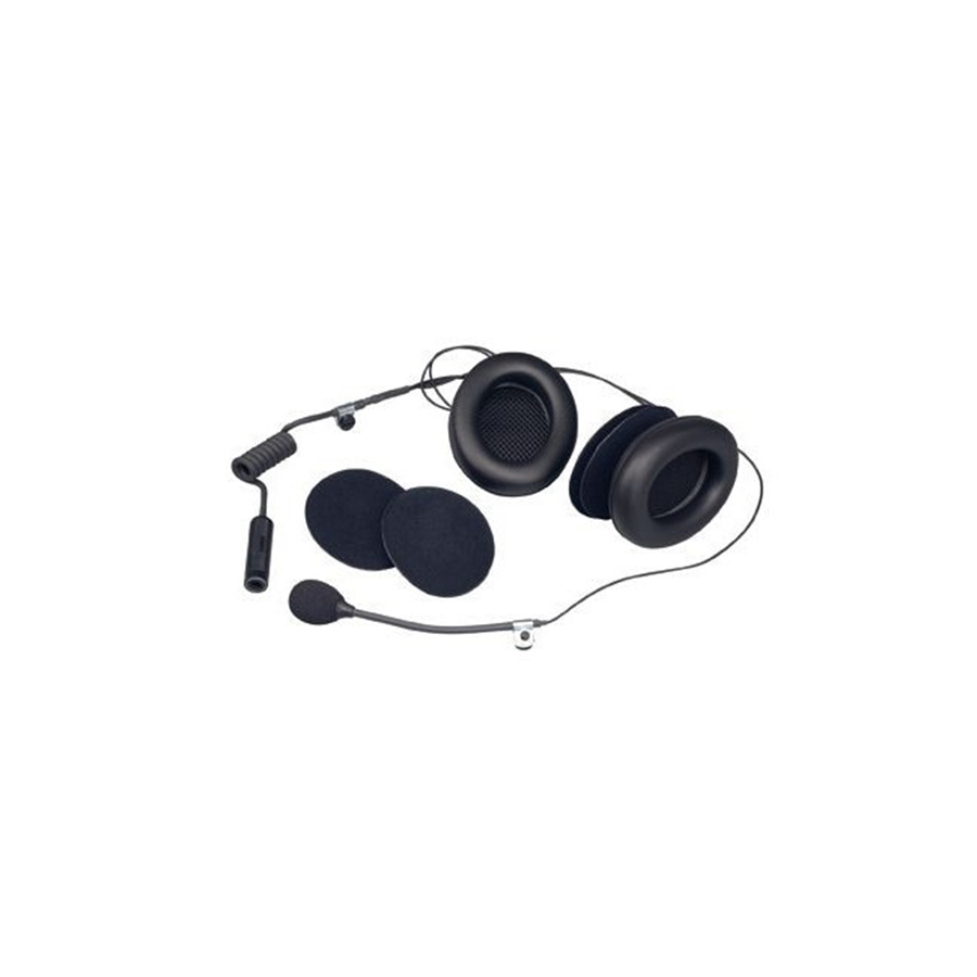 Kit micro + haut parleurs Stilo avec coquilles anti-bruit pour casque jet 