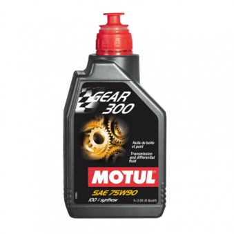 Huile Motul Gear 300 - bo?tes et ponts 75w90 - 1L 