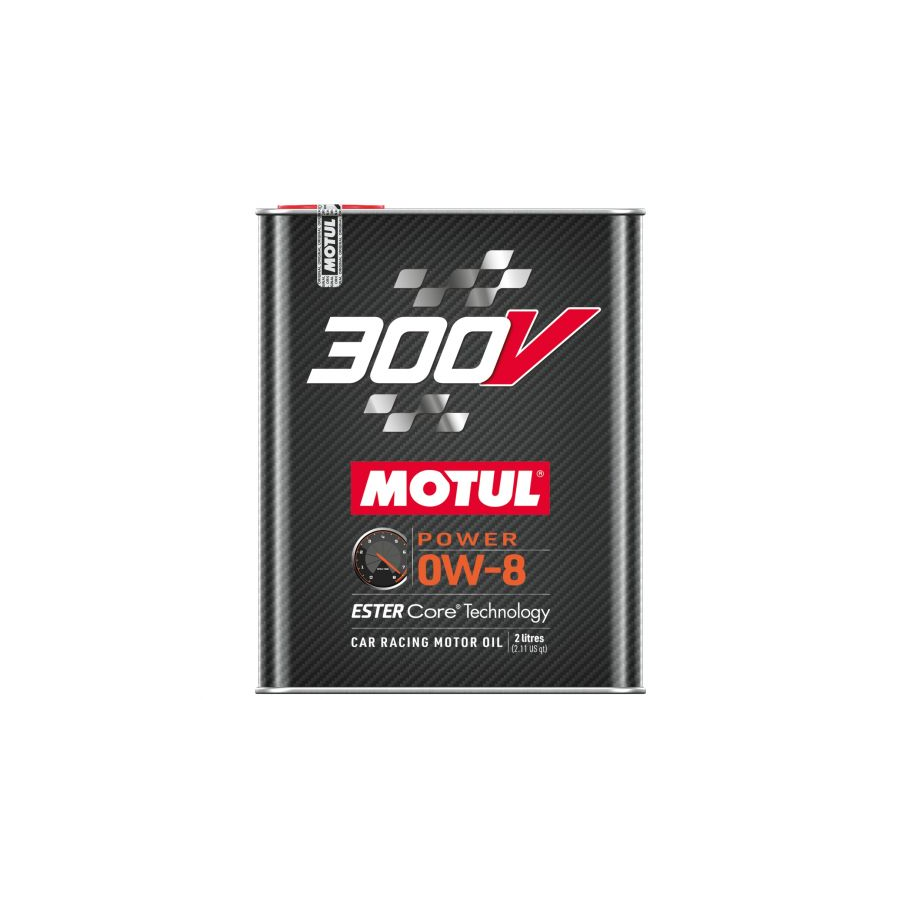 Huile Motul 300V Power 0W8 - 2L 