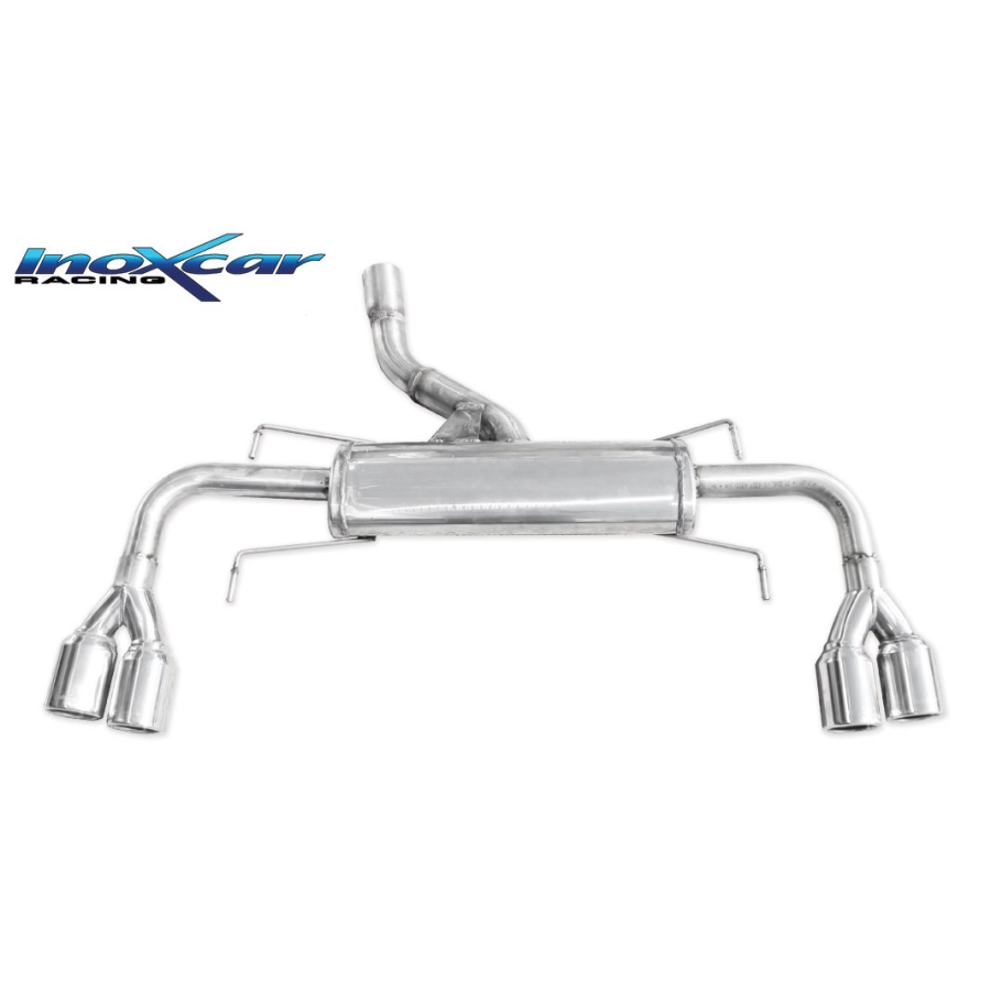 Silencieux Inox Inoxcar Opel GT 2.0 16v Turbo - sortie 102mm 