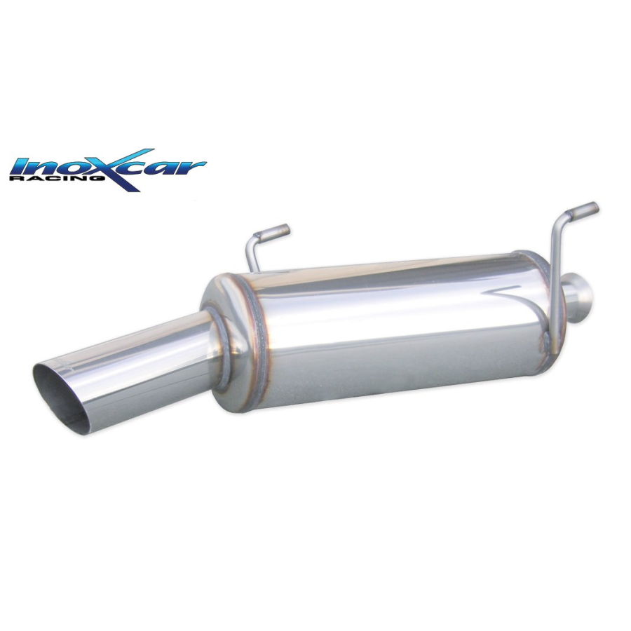 Silencieux Inox Inoxcar Peugeot 206 CC 1.6 16v 109cv - sortie 90mm 