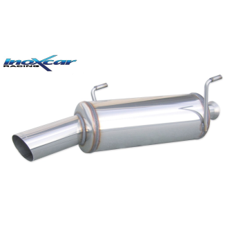 Silencieux Inox Inoxcar Peugeot 206 CC 1.6 16v 109cv - sortie 90mm 