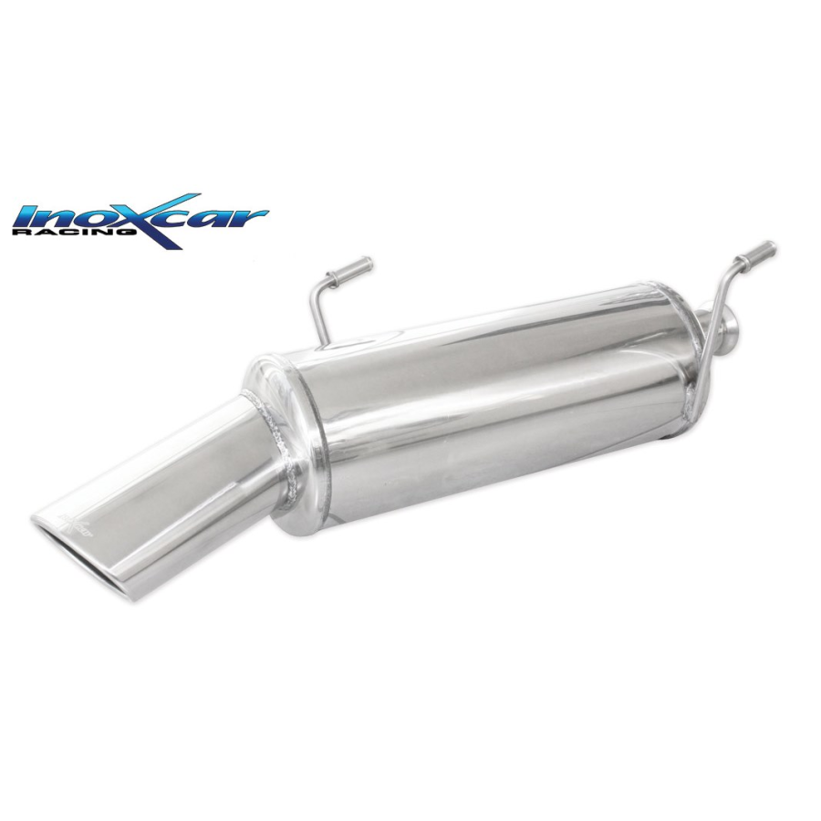 Silencieux Inox Inoxcar Peugeot 206 CC 1.6 16v - sortie ovale 120x80mm 