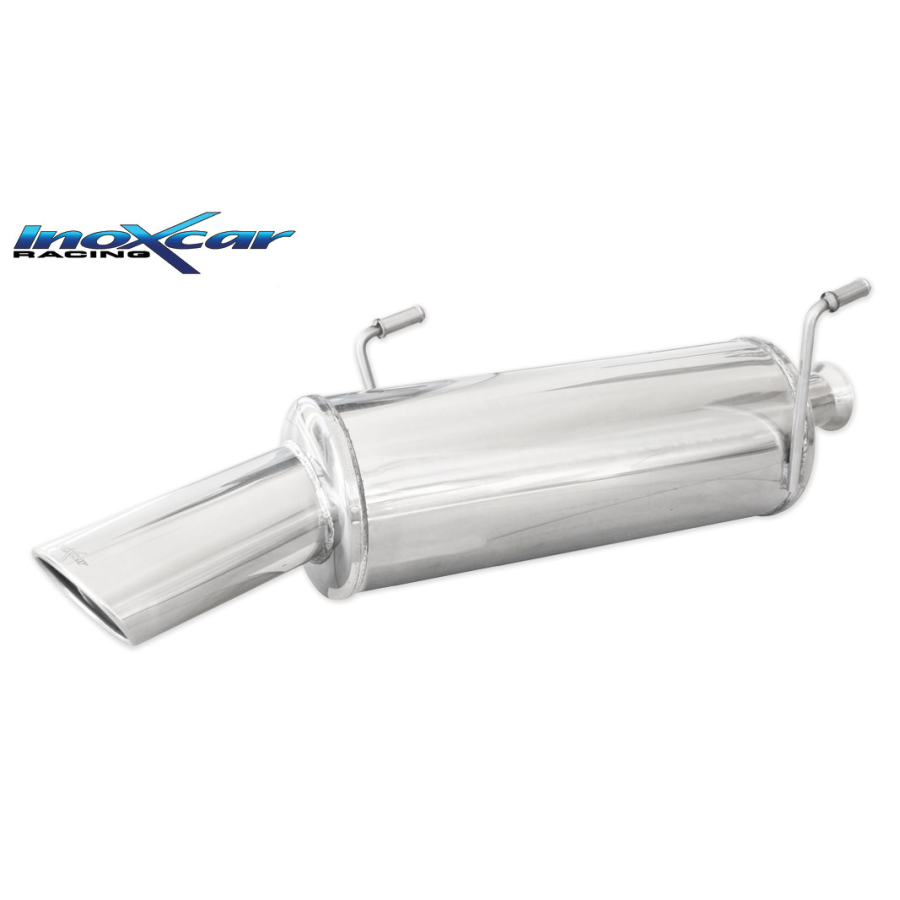 Silencieux Inox Inoxcar Peugeot 206 CC 2.0 16v - sortie ovale 120x80 