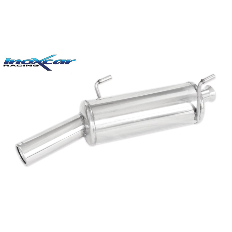 Silencieux Inox Inoxcar Peugeot 206 2.0 S16/GTi - sortie 80mm 